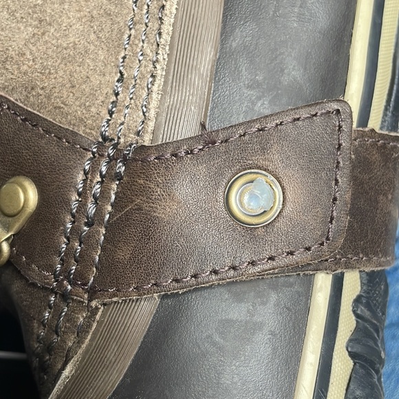 Sorel Conquest Carly Il WP Winter Duck Boots Brown Tan Size 10 - Picture 10 of 11